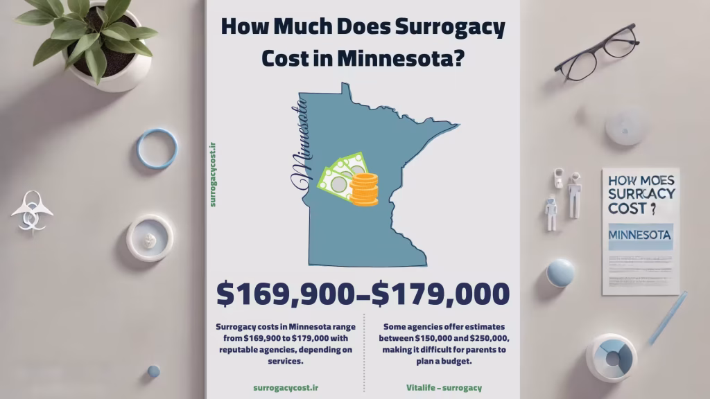 how much does a surrogate cost in mn 7 Surrogacy cost in Minnesota: $169,900 to $179,000