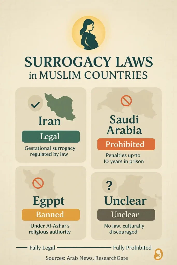 Surrogacy in Islam 5 Surrogacy Laws in Muslim Countries