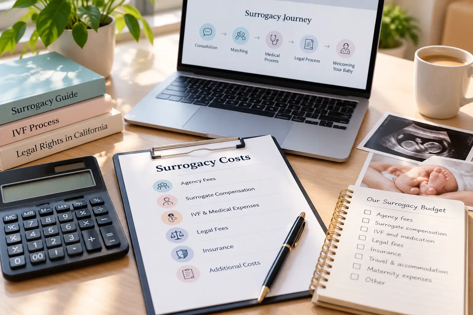Surrogacy costs and agency fee comparison in san jose