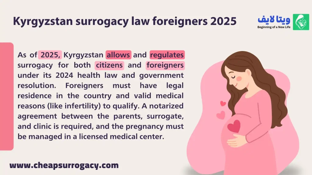Surrogacy in Other Countries 3 Kyrgyzstan surrogacy law foreigners 2025
