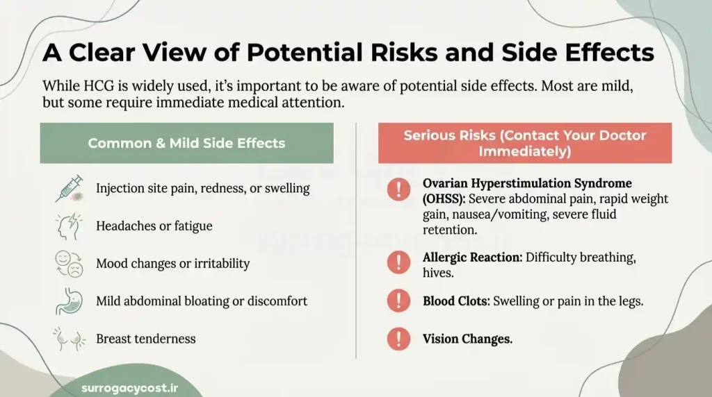 What are the Risks and Side Effects of HCG Injection