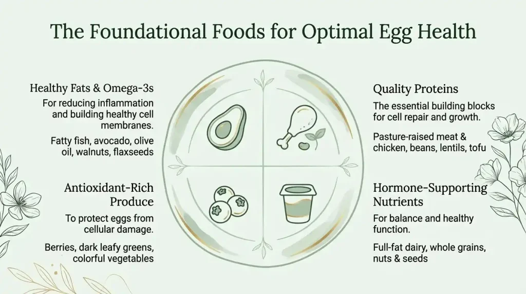 Best Foundational Foods for Optimal Female Egg Health